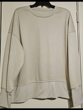 Crewneck Pullover Sweater & Skinny pant in Cream Women (Set Sweater/skinny pant)